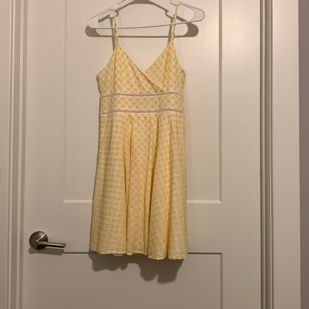Embroidered Mini Summer Dress
